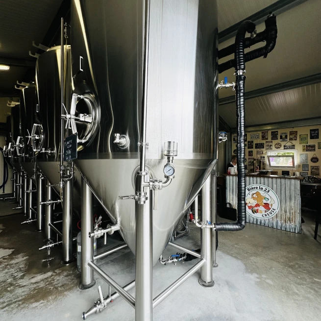 Brasserie, fabrication de biére à Guéret en Creuse (23)