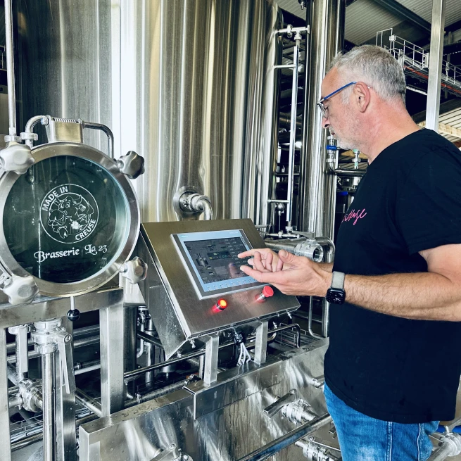 Brasserie, fabrication de biére à Guéret en Creuse (23)